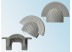 Заглушка для профиля LED Profile-3 Wire Cap (с отверстием)